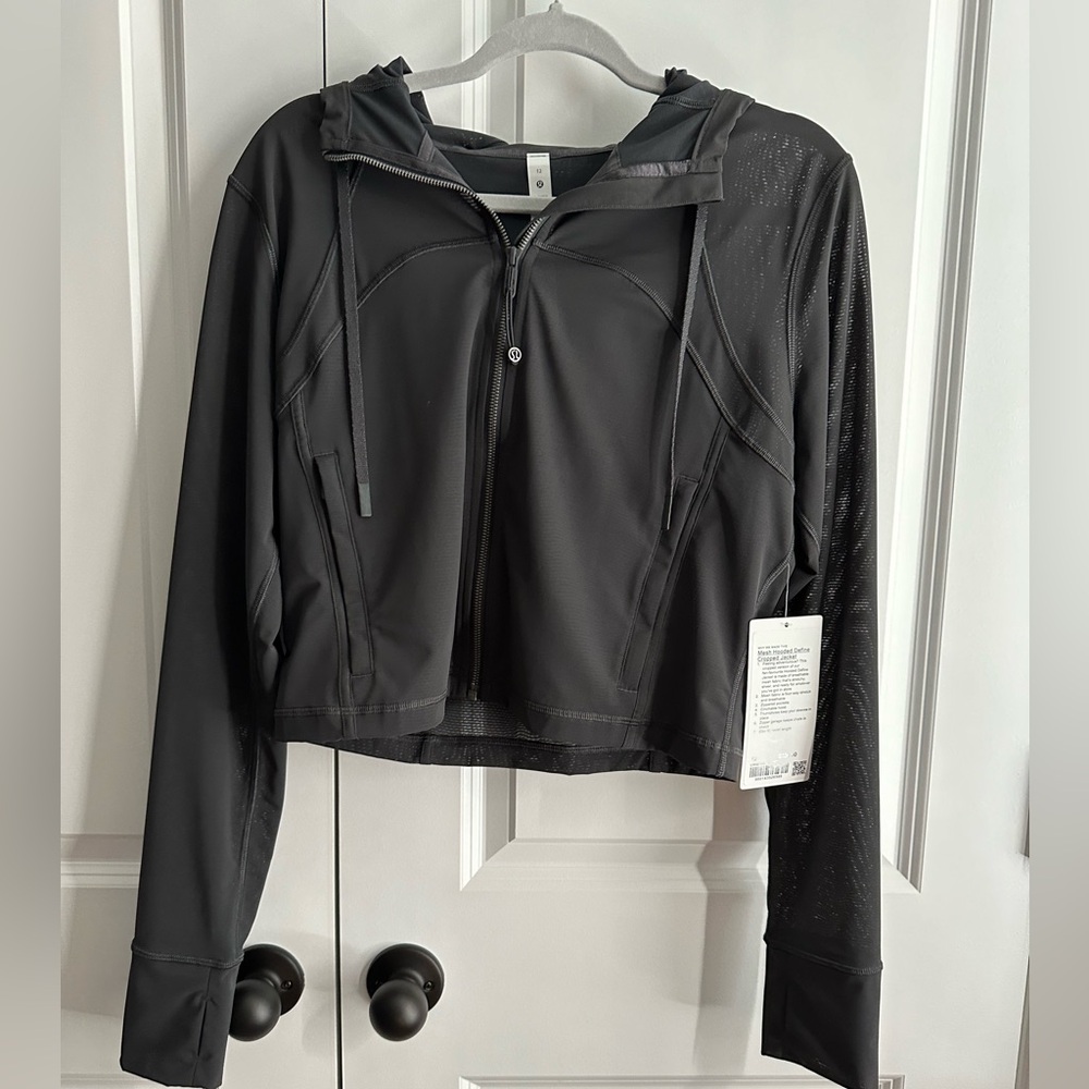Lululemon Mesh Cropped Define Jacket
